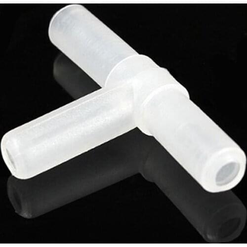 Plastic Aquarium Air Tee 3-Way Aquarium Air Pump Line Tubing Connectors Pet Tools divide and control air flow from air pump