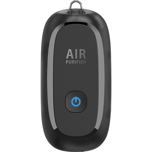 Hanging Neck Air Purifier Stylish Personal Wearable Mini Portable 1000MAh Battery 150 Million Negative Ion Car Purifier