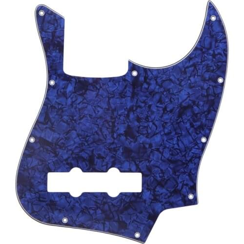 Blue Pearl PEARLOID JB Bass Pickguard 3Ply For Electric Bass