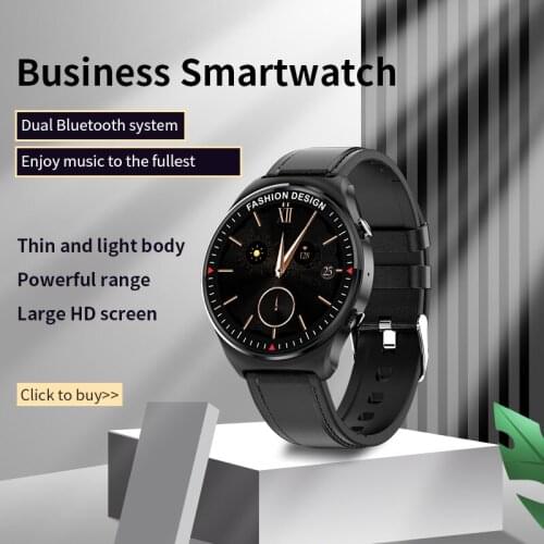 1.32 inch HD Full Touch Smart Watch Men BT Calls Download Music Play Smartwatch Sport Waterproof Fitness Tracker Watch 360*360