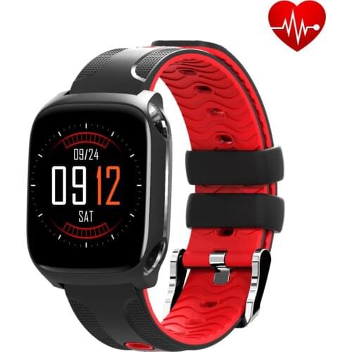 Color Screen Smart Watch Heart Rate Blood Pressure Monitoring Bluetooth IP67 Waterproof Fitness Tracker Mens Sports Wristwatch