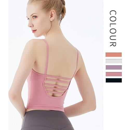 Yoga Top Sports Women Vest Lightweight Performance Fitness Shirt Gym Tank Quick Dry Activewear T-shirt Slim Running Soft