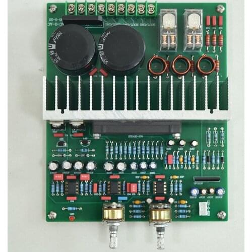 2021 NEW 2.1 Brand STK433-270 thick film 3X60W fever amplifier finished board with radiator