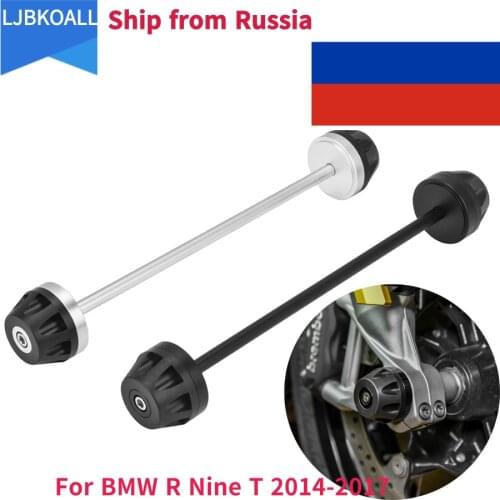 2016 R Nine T Accessories Motorcycle Front Wheel Axle Fork Frame Slider Crash Protector for BMW RNINET R9T 2014 2015 2016 RnineT