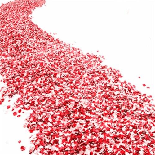 500/1000Pcs 4.5*4.5cm Artificial Flowers Simulation Rose Petals Decorations Wedding Marriage Room decor Flower 5z