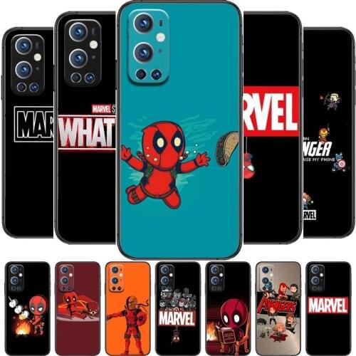 Deadpool Marvel Spider-Man For OnePlus Nord N100 N10 5G 9 8 Pro 7 7Pro Case Phone Cover For OnePlus 7 Pro 1+7T 6T 5T 3T Case