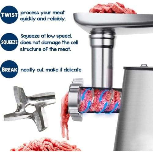 For Moulinex Meat Grinder Knife Mincer Blade Kitchen Appliance Parts for HV2 HV3 HV4 HV6 HV8 ME406 ME420 ME605 ME650