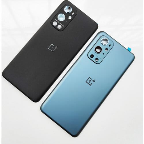 For One Plus 9 Pro 5G Original Glass Back Rear Housing Cover OnePlus 9 Pro , LE2121 Back Door Replacement Hard Battery Case