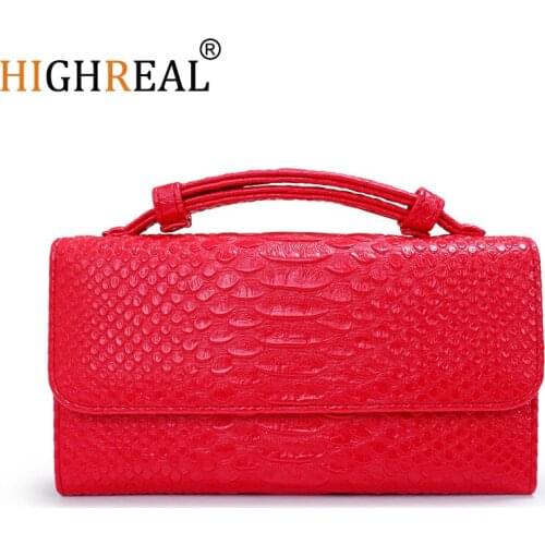 HIGHREAL Reptile Bags For Women