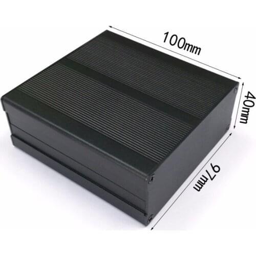 Aluminum alloy Instrument shell electric enclosure box DIY 97X40X100mm NEW