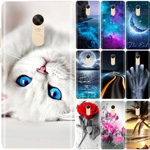 Soft Silicone Case For Xiaomi Redmi Note 4X Case Back Cover Painting TPU Phone Case For Xiaomi Redmi Note 4 Case Funda Coque 5.5