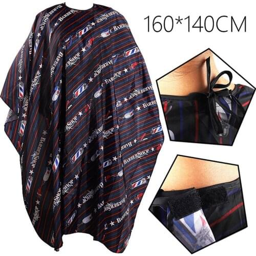 Adults Men Women Cutting Cape Gown Hairdresser Salon Barber Hair Cutting Dye Hair Apron Styling Cloth Waterproof Styling Tool