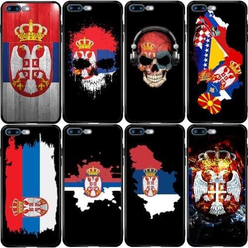 Phone Case for Samsung Note 8 9 10 S6 S7 S8 S9 S10E S11 S20 Ultra Lite Plus Edge Pro Lite Serbia Flag