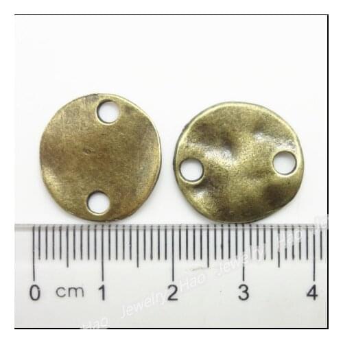22pcs Charms Connector Pendant Bright Antique bronze Zinc Alloy Fit Bracelet Necklace DIY Metal Jewelry Findings
