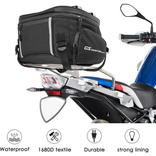 R1250GS Motorcycle Saddle Bag For BMW R1200GS Saddlebag Tailbag Tail Bag Mount Panniers Rack Top Case R1250 GS Adventure LC