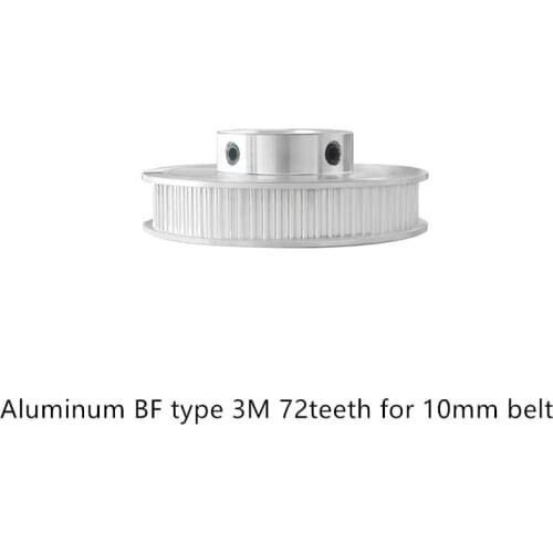 LINK CNC BF type 72 teeth 3M Timing Pulley Bore 8mm 10mm 12mm 14mm 15mm for HTD belt used in linear HTD3M pulley 72Teeth 72T