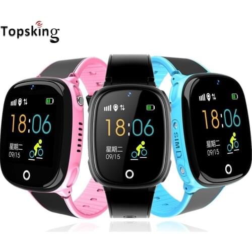Smart Kids Children Family Android Tracking Security Safe SOS Call GPS with Camera for Baby Smartwatch IP67 Waterproof Watch
