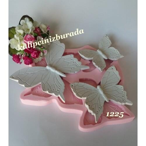 Triple Butterfly Silicone Mold