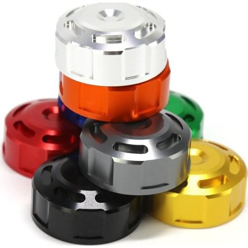 Universal Rear Brake Fluid Reservoir Cap Oil Cup For MT03 MT09 CBR1000RR Z750 Z800 Z900 ZX10R ZX6R Ninja 250 DAYTONA 675 R1 R6