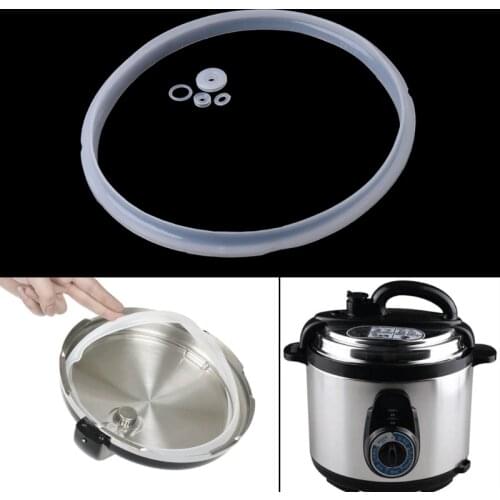 20cm Silicone Rubber Gasket Sealing Ring For Electric Pressure Cooker Parts 3-4L