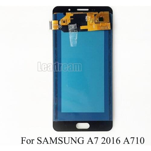 5Pcs AMOLED 5.5'' LCD for SAMSUNG Galaxy A7 2016 LCD Display A7100 A710F A710 LCD Touch Screen Digitizer Replacement