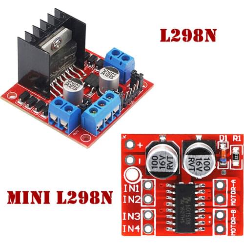 1PCS New Dual H Bridge DC Stepper Motor Drive Controller Board Module L298N for Arduino smart car robot