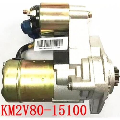 DHL FAST SHIPPING KM2V80-15100 STARTER MOTOR KIPOR KDE12EA3 KDE12STA3 KDE12STA KDE12EA DIESEL GENERATOR PARTS