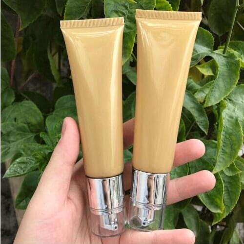 300pcs 50g 50ml High Class Empty Gold Eye Cream Storage Tube, Cosmetic Soft Hose Containers,Squeeze Skin Care Cream Soft Tube