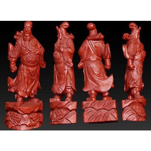 3D model for cnc 3D carved figure sculpture machine in STL file format Chinese historical figure Guan Yu