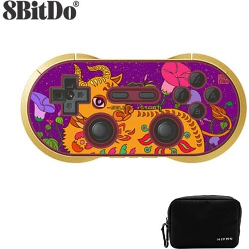 8BitDo Wireless Bluetooth Gamepad Year Of The OX Limited Edition Controller for Switch Steam Windows macOS Android Raspberry PI