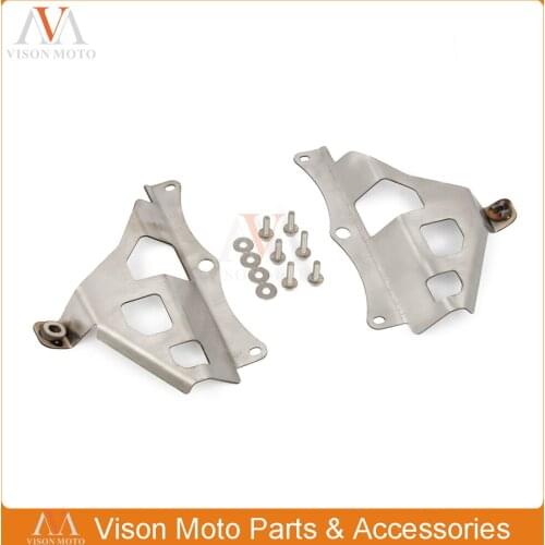 Motorcycle Water Box Radiator Cover Whole Guard Bracket For Yamaha WR250F WRF250 YZ250FX YZF250X WR450F YZ250F YZ450F YZ450FX