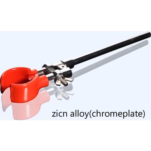 Zinc alloy flask clamp attaching clamp chromeplate on surface Laboratory fixture tools