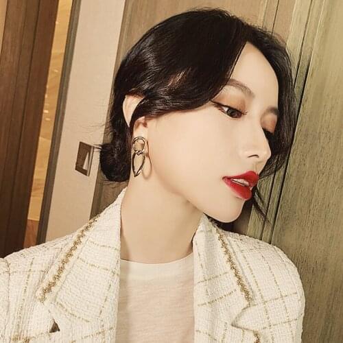 Unusual Statement Earrings For Women 2020 Fashion Trendy Vintage Earring Gold Geometric Drop Dangle Earings Female Jewelry