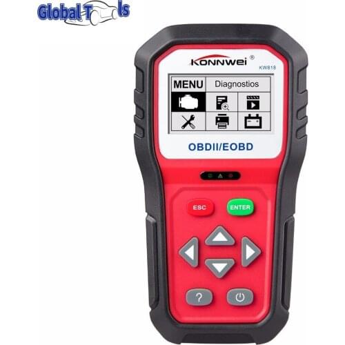 ODB2 Car Diagnostic Scanner KONNWEI KW818 Enhanced OBDII 12V Battery Tester Check Engine Engine Automotive Code Reader Tool