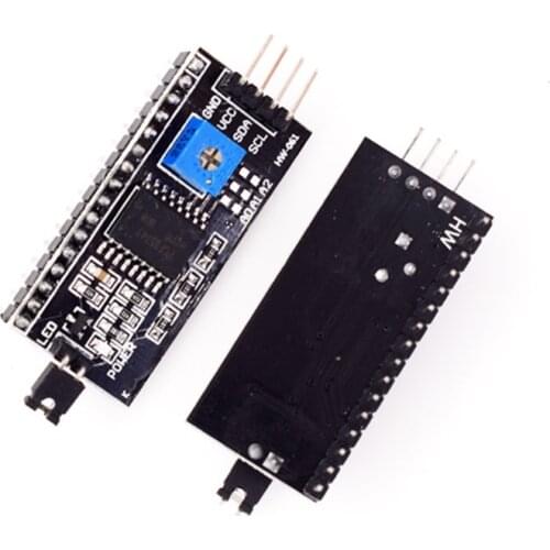 1602 16x2 HD44780 for Arduino Character 5V LCD Blue Screen 1602A IIC/I2C Serial PCF8574 Interface Adapter Plate Module DIY KIT
