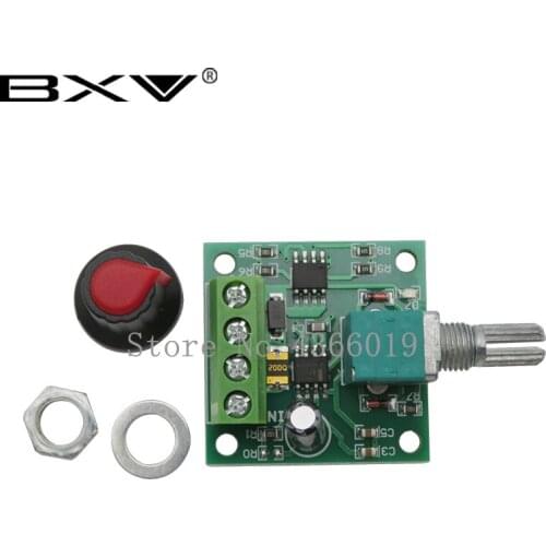 DC 1.8V 3V 5V 6V 12V 2A PWM Motor Speed Controller Low Voltage Motor Speed Controller Switch PWM 0~100% Adjustable Drive Module