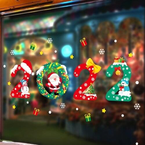 27Pcs Christmas Snowflake Window Sticker Christmas Wall Stickers Kids Room Wall Decals Christmas Decorations for Home New Year