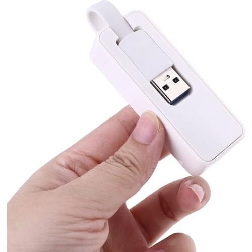 USB 3.0 Ethernet Adapter Net work Card Hub 2500Mbps 2.5G RJ45 Lan Adapter for Win7/Win8/Win10 Laptop Macbook Notebook