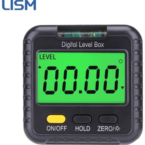 Precision Digital Inclinometer Electronic Protractor 360 Degree Bevel Box Angle Gauge Digital Protractor Meter Measuring tool