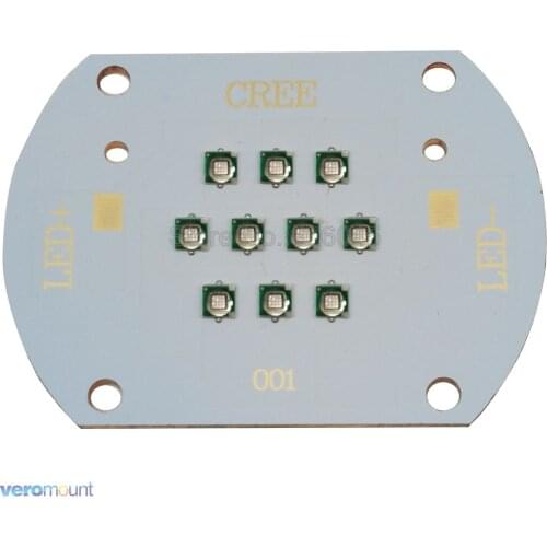 30W 3535 High Power 10-Chip 10LED Multichip Intergrated LED Lamp UV Ultra Violet 365nm Purple for UV Glue Curing Light Ink