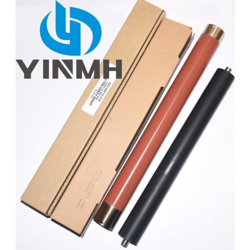 1Set Upper + Lower Fuser Sleeved Pressure Roller FL3-3602 FM4-3158 for Canon 8085 8095 8105 8205 8285 8295 Fuser Rollers