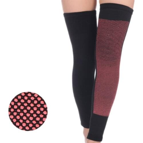 1 Pair Tourmaline Self Heating Support Knee Pads Knee Brace Warm for Arthritis and Injury Recovery Joint Pain Relief Recovery