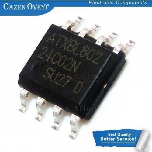 20pcs/lot AT24C02BN-10SU-2.7 AT24C02 24C02N 24C02 24C02BN-SU27 EEPROM SOP8 2.7V Memory In Stock