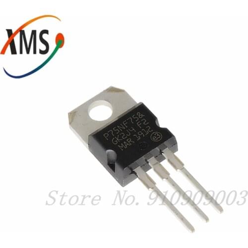 5pcs P75NF758 TO-220 STP75NF758 TO220 300W 75V 75A 75NF75
