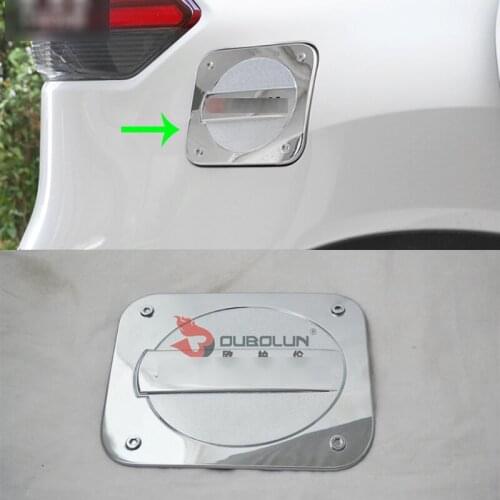 Car Accessories Exterior Decoration ABS Chrome Oil Fuel Gas Tank Cap Cover Trim For Nissan X-Trail 2014 Car-styling