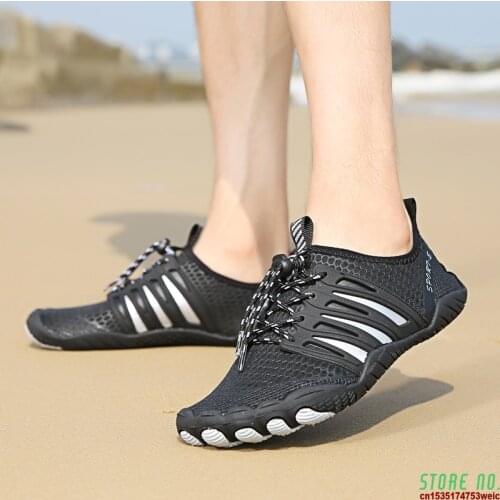 Women Men Aqua Shoes Non Slip Breathable Elastic Water Shoes Footwear Beach Sneakers