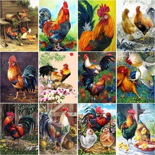 DIY Handmade Pheasant Diamond Embroidery Mosaic Rhineston Painting Full Drill Cross Stitch Kit Home Art Decor
