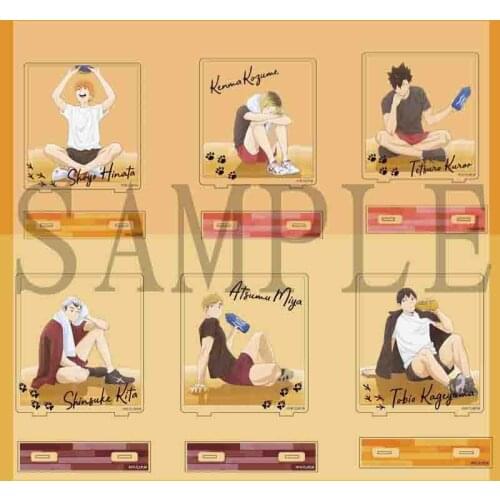 Anime Haikyuu Volleyball Hinata Syouyou kageyama tobio Acrylic Stand Figure Desktop Decoration Collection Model Toy Cosplay