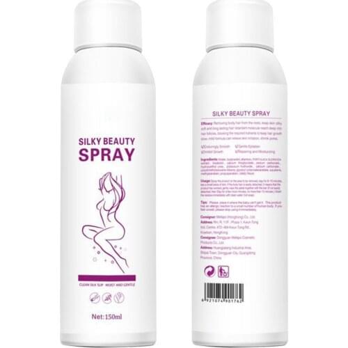 Fast Depilation Spray Armpit Anti Drying Leg Health Beauty Hair Removal Ointment Depilatory Foam Hair Removal Spray 150ml