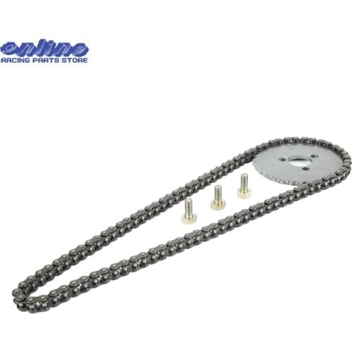 Motorcycle 90 Links Timing Chain 32T Timing Gear Sprocket For lifan LF 125cc 1P52FMI Horizontal Engines Dirt Pit Bike ATV Parts